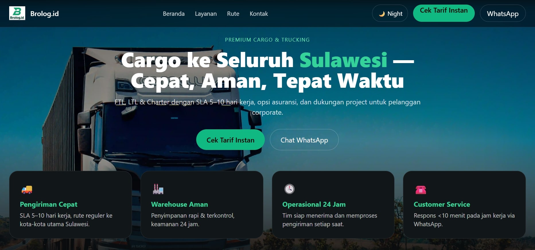 Brolog.id — Cargo & Logistics