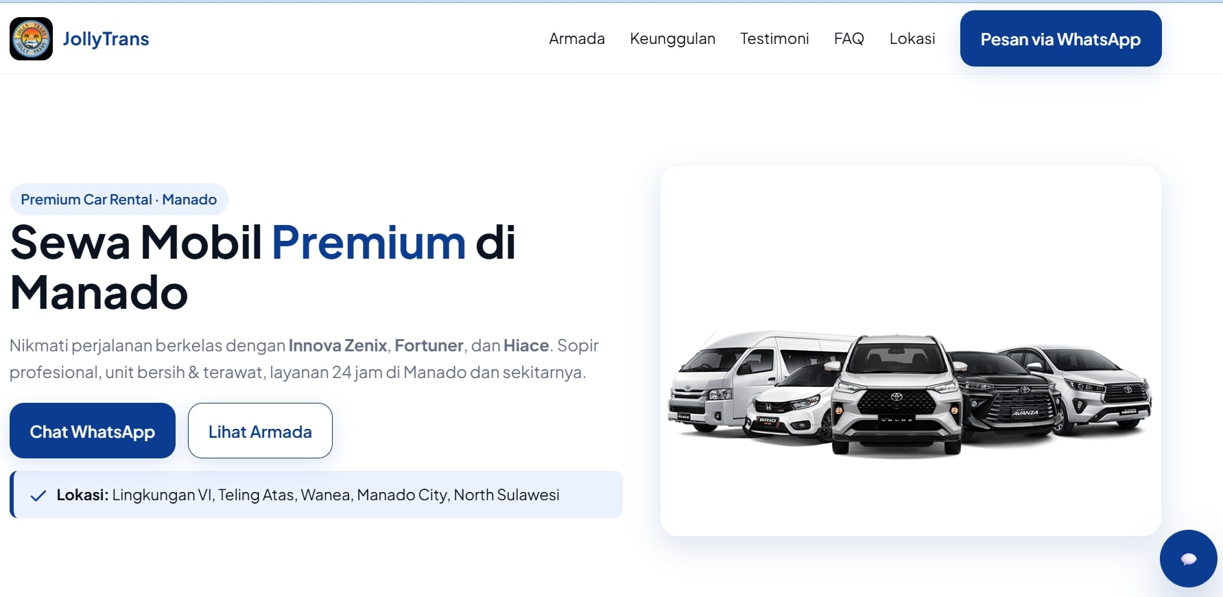 Rental Mobil - Sewa Harian/Bulanan