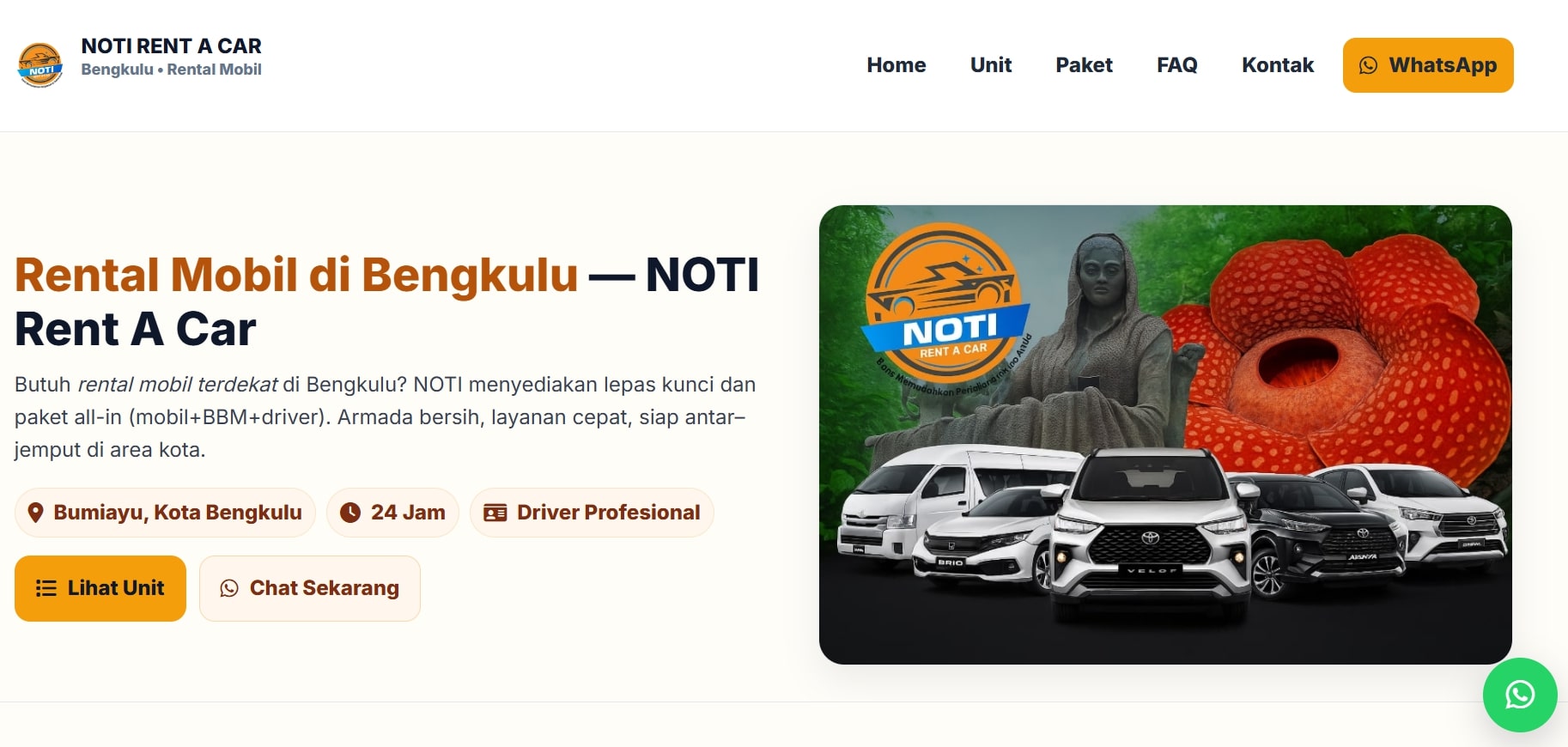 Rental Mobil - Sewa Harian/Bulanan