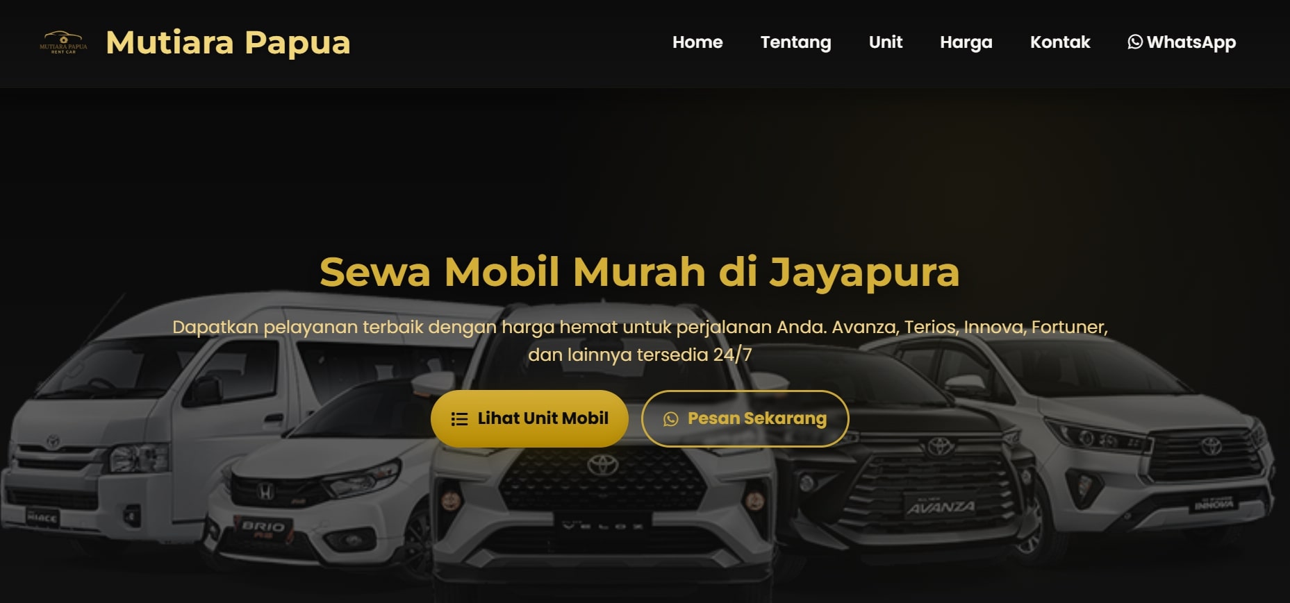 Rental Mobil - Sewa Harian/Bulanan